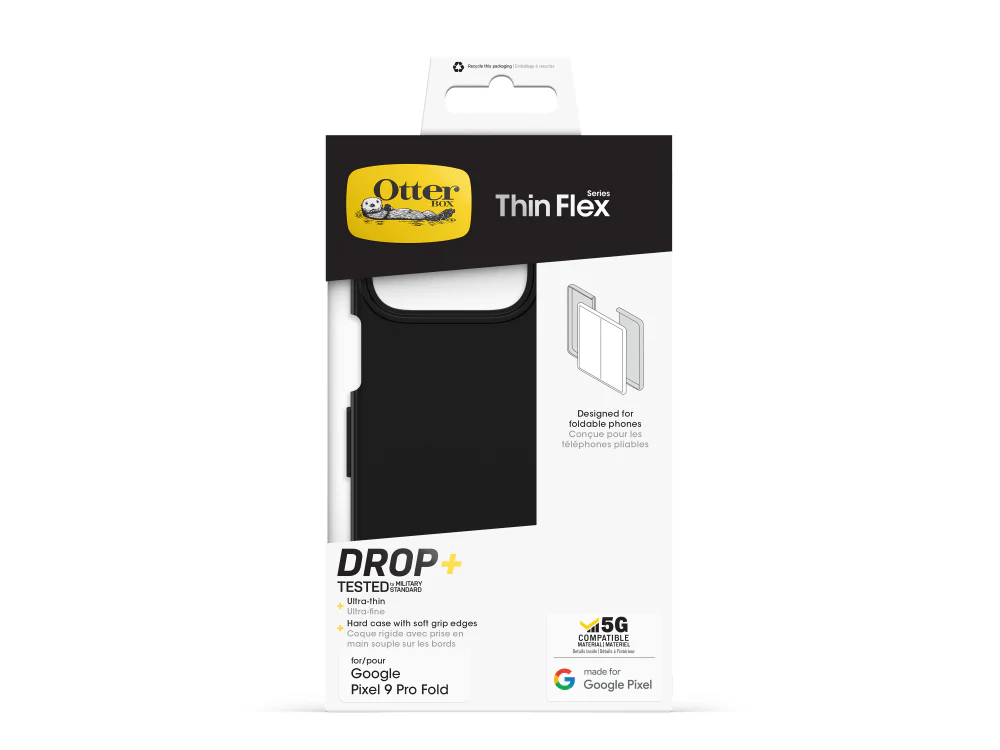 Otterbox Thin Flex for Google Pixel 9 Pro Fold - Black - Image 3