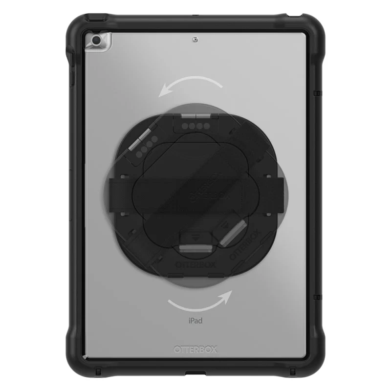 OtterBox Unlimited Tough & Rugged Case iPad 10.2 7th 8th 9th - Black - Image 4