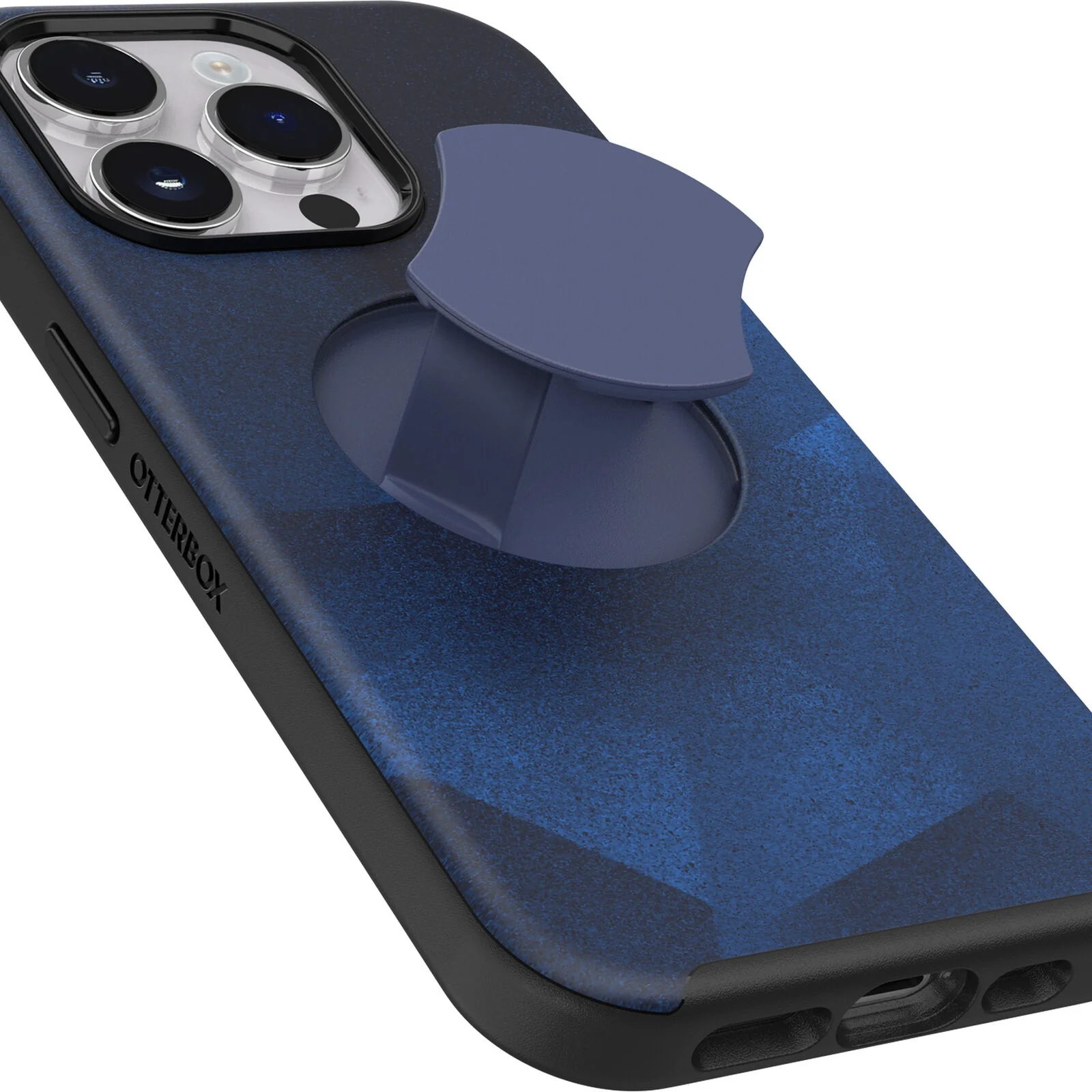 OtterGrip Symmetry Case with MagSafe iPhone 14 Pro 6.1 inch - Blue Storm - Image 3