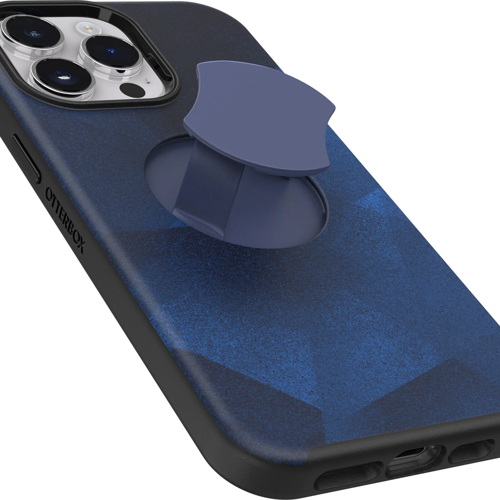 OtterGrip Symmetry Case with MagSafe iPhone 14 Pro Max 6.7 inch - Blue Storm - Image 3