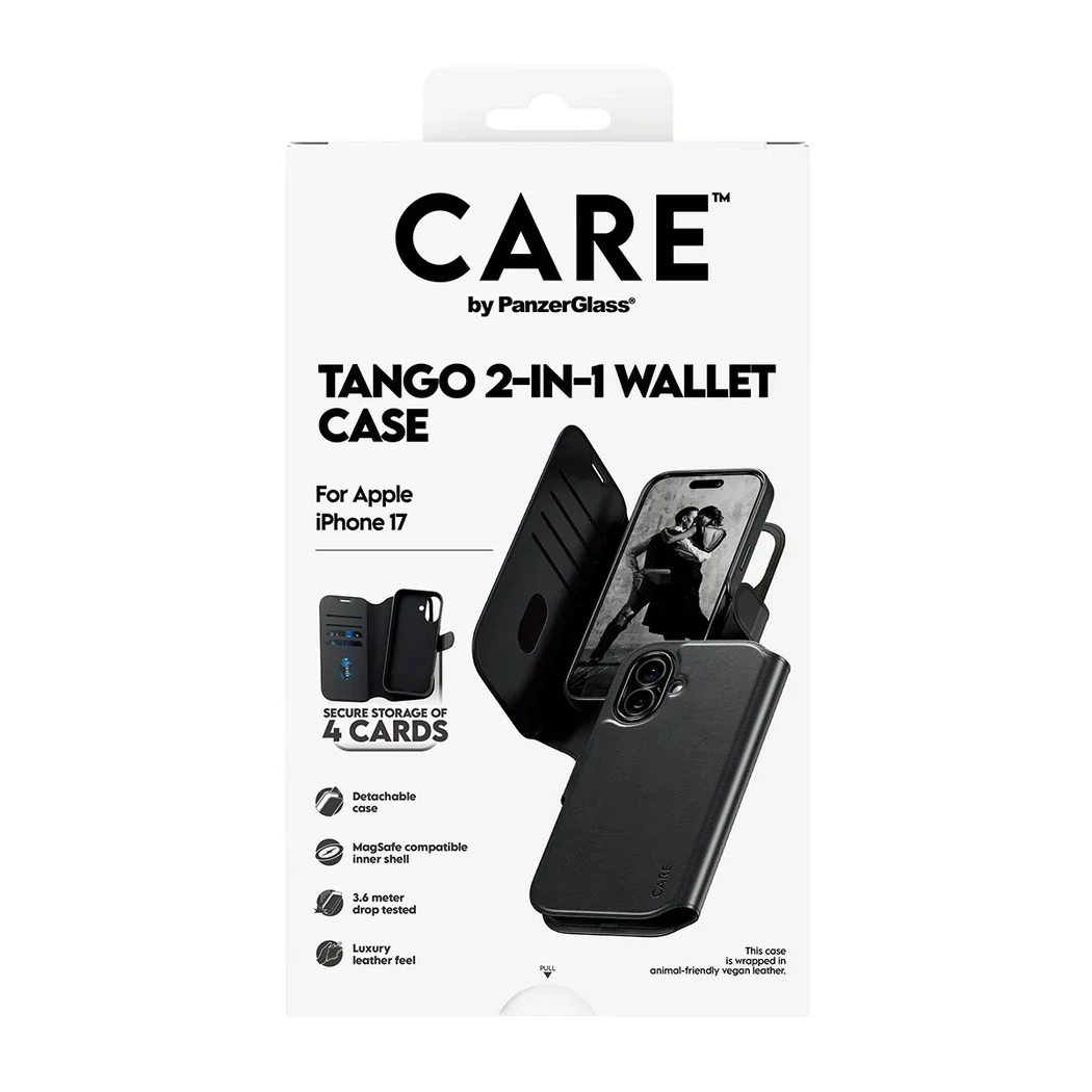 Panzer Care Tango Wallet Two in One Magsafe Case - iPhone 17 Standard - Black - Image 7
