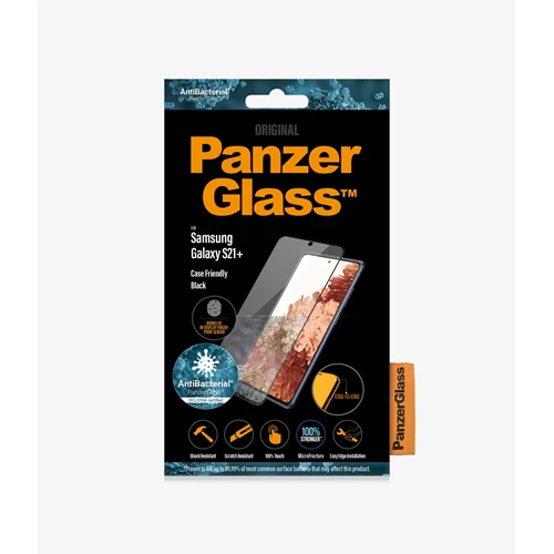 PanzerGlass Glass Screen Guard Samsung S21 PLUS 5G 6.7 inch - Finger Print - Image 6