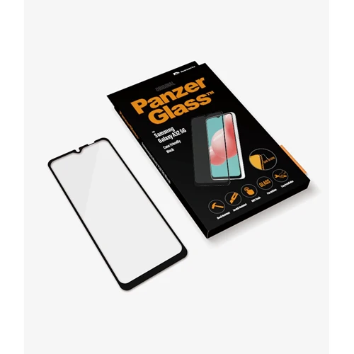 PanzerGlass Screen Guard Samsung A32 5G Edition Clear Black Frame - Image 4