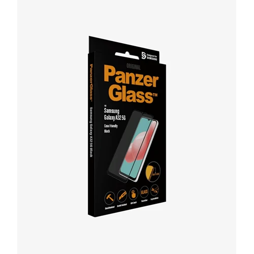 PanzerGlass Screen Guard Samsung A32 5G Edition Clear Black Frame - Image 5