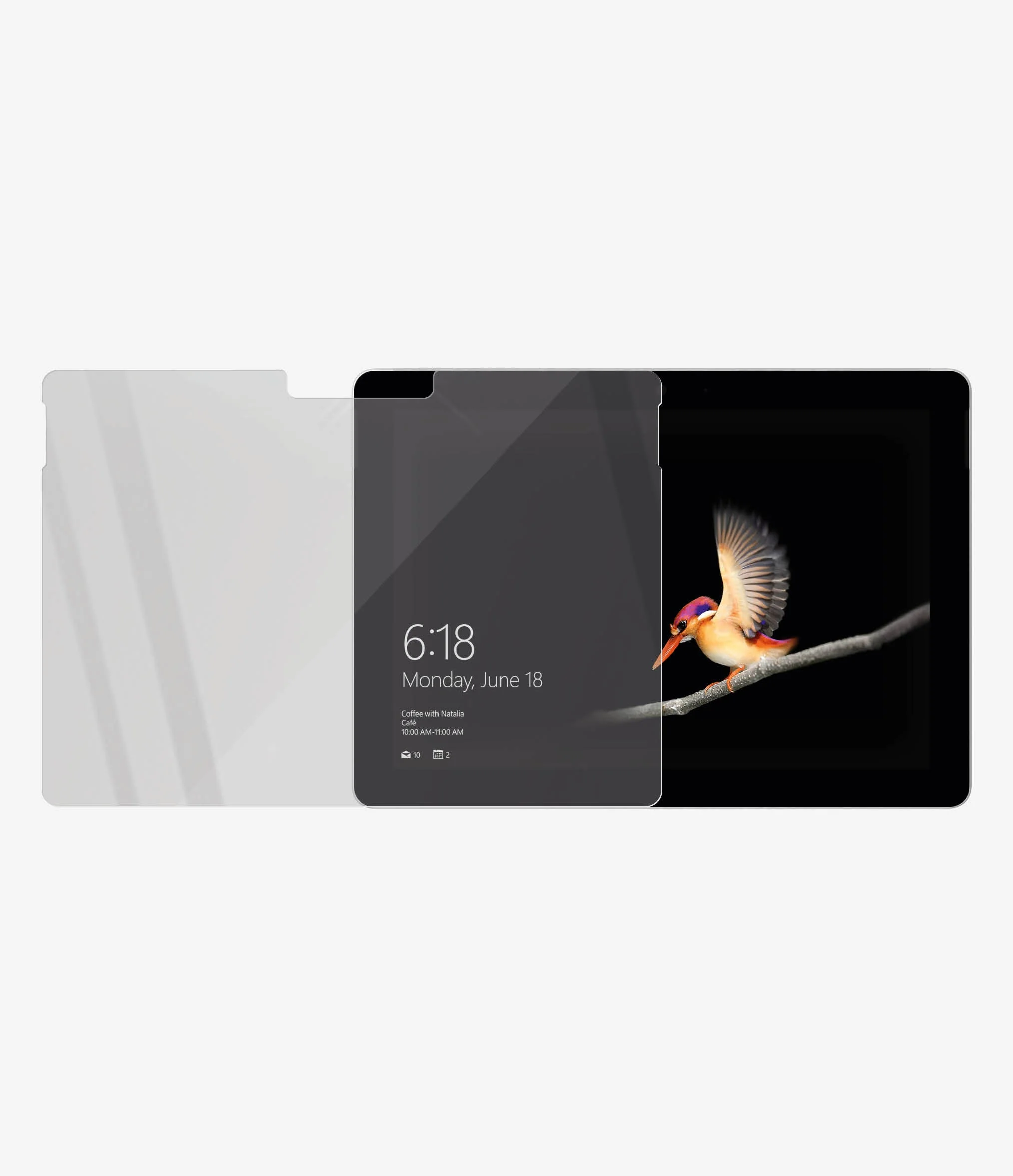 PanzerGlass Screen Guard for Microsoft Surface Go 4 / 3 / 2 / 1 - Clear - Image 3