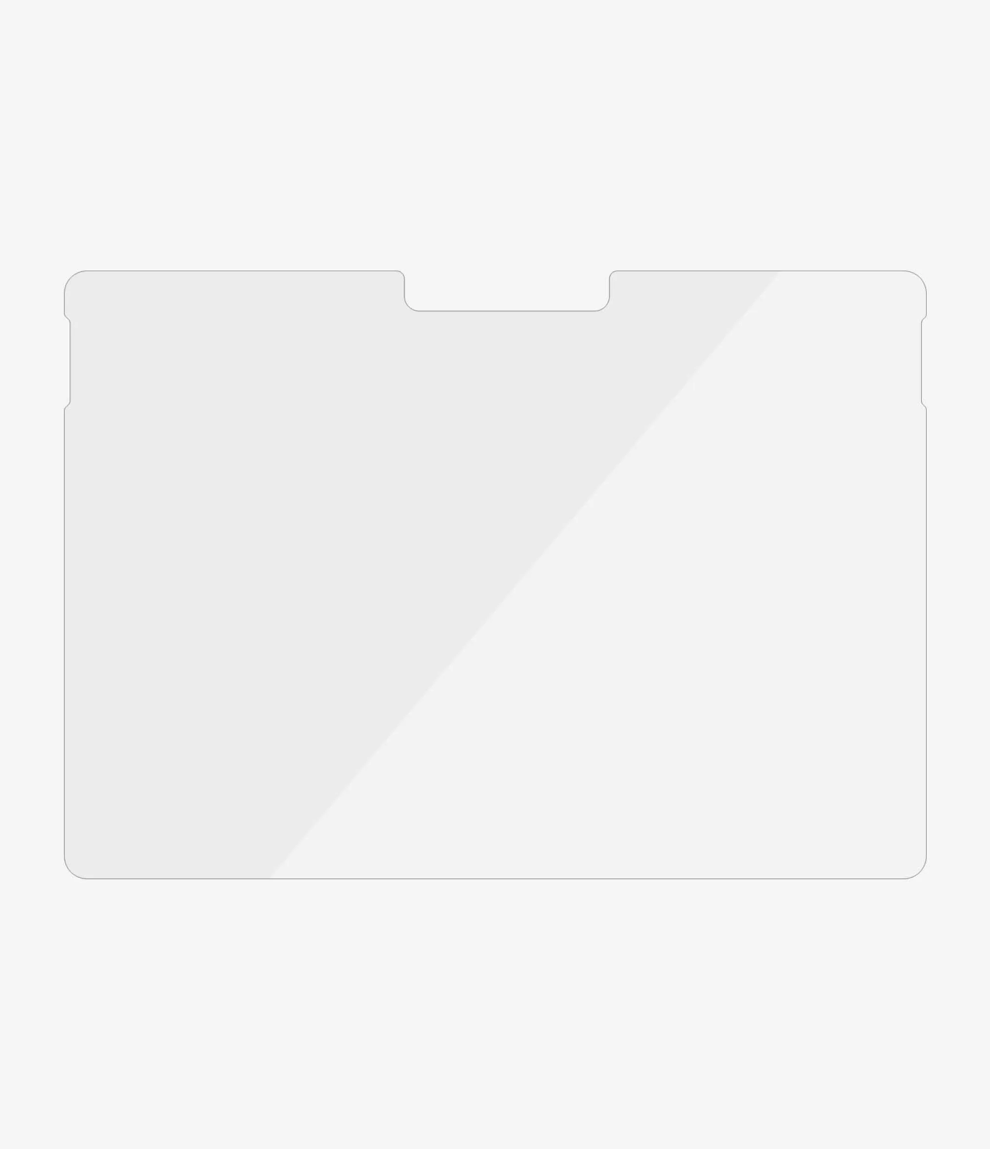 PanzerGlass Screen Guard for Microsoft Surface Go 4 / 3 / 2 / 1 - Clear - Image 4