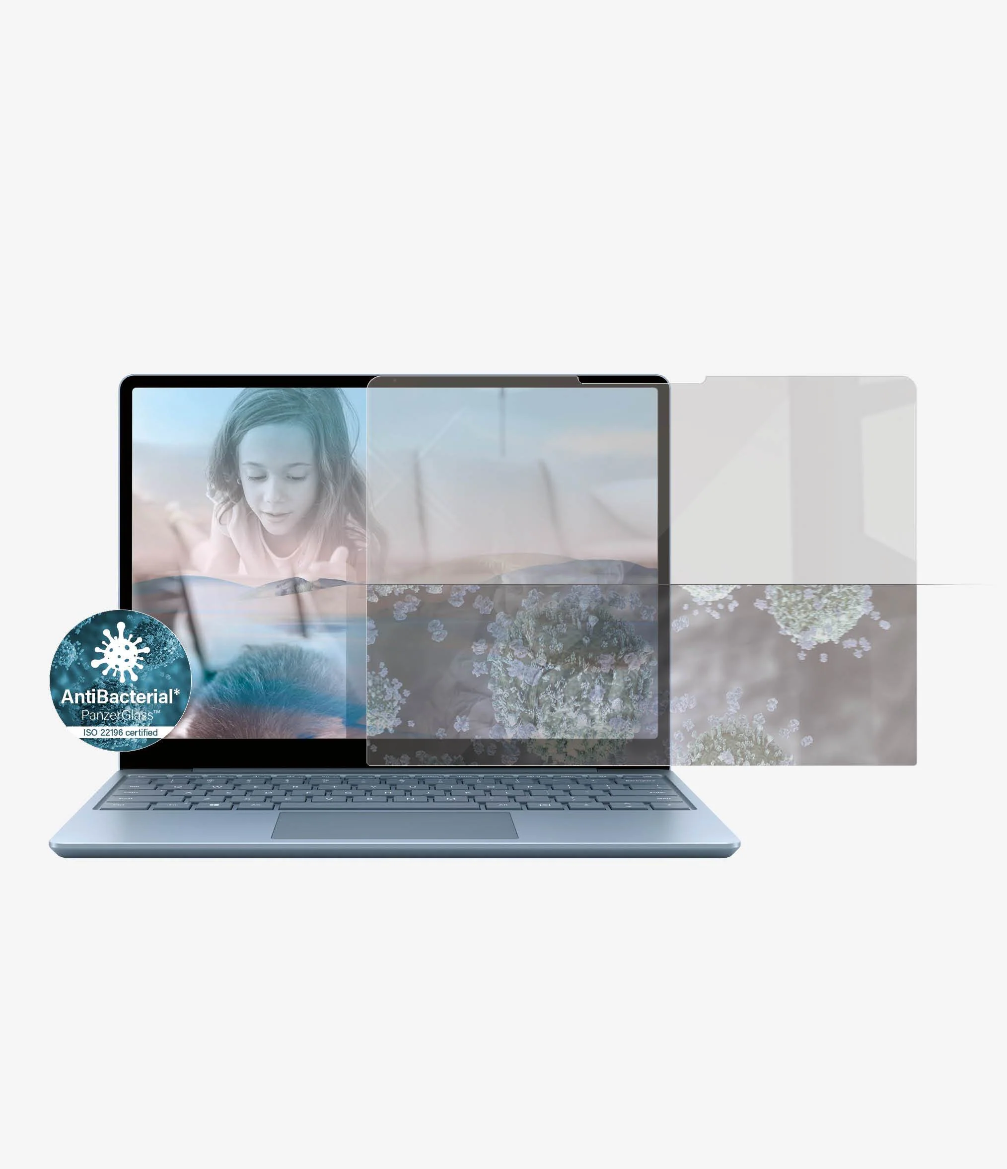 PanzerGlass Screen Guard for Microsoft Surface Laptop Go - Image 2