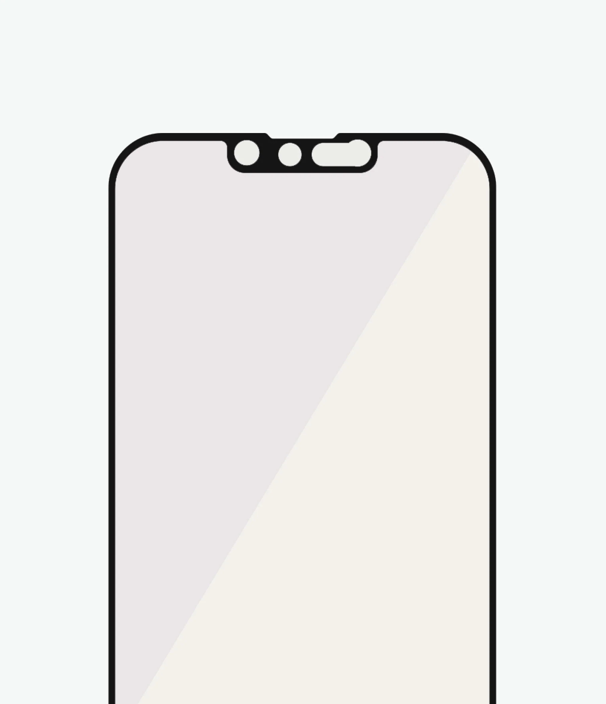 PanzerGlass Screen Guard iPhone 13 Pro Max 6.7 Anti Bluelight Black Frame - Image 6