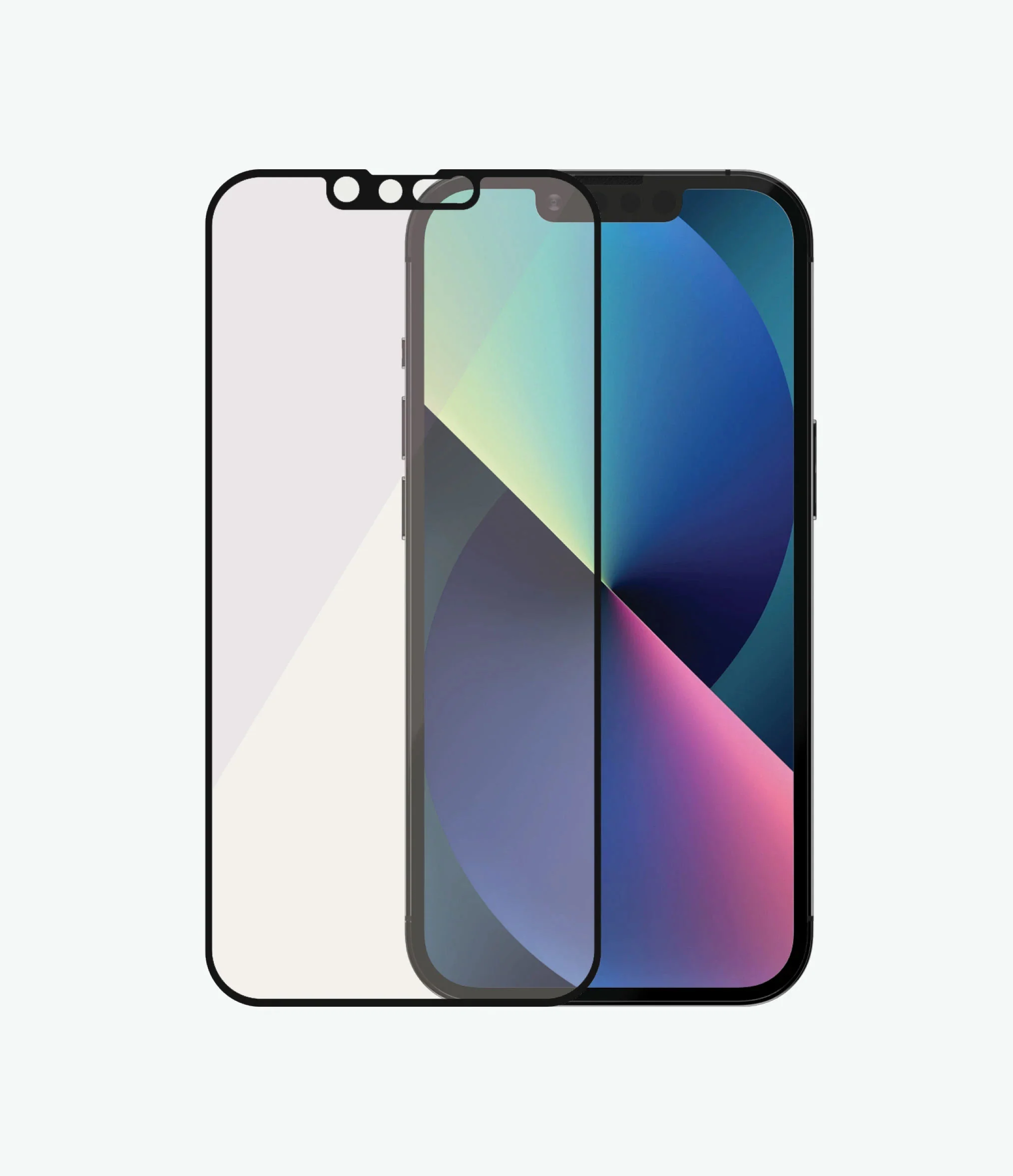 PanzerGlass Screen Guard iPhone 13 Pro Max 6.7 Anti Bluelight Black Frame - Image 7