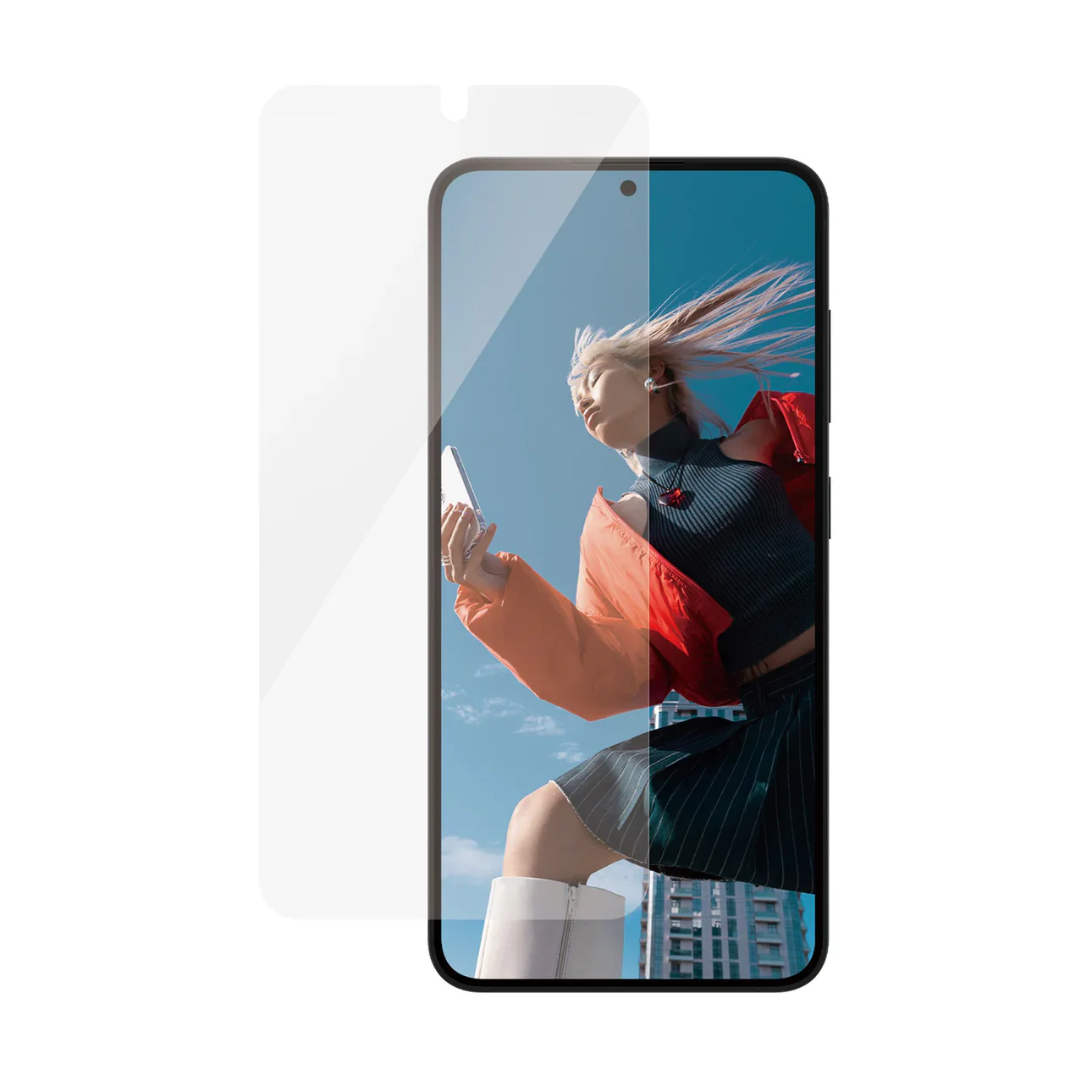 PanzerGlass Ultra Wide Screen Protector S24 Standard 6.2 inch - Clear - Image 4