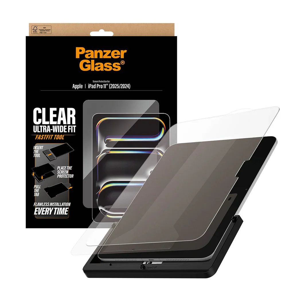 PanzerGlas UWF Glass Screen Protector iPad iPad Pro 11 M4 / M5 2024 - 2025 - Image 2