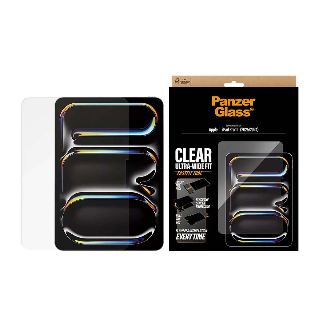 PanzerGlas UWF Glass Screen Protector iPad iPad Pro 11 M4 / M5 2024 - 2025 - Image 5