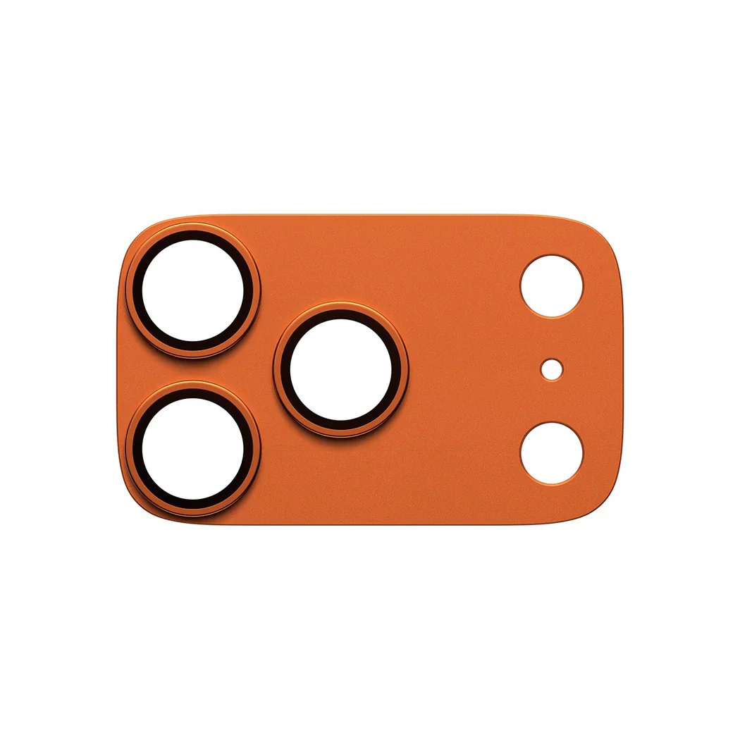 PanzerGlass® Fender Camera Protector for iPhone 17 Pro Max – Orange - Image 3