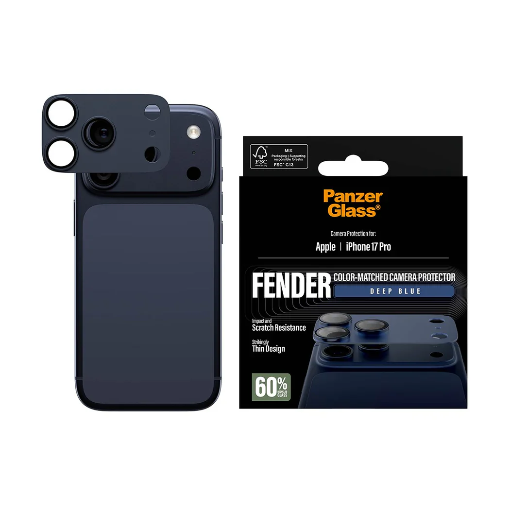 PanzerGlass® Fender Camera Protector for iPhone 17 Pro – Blue - Image 2
