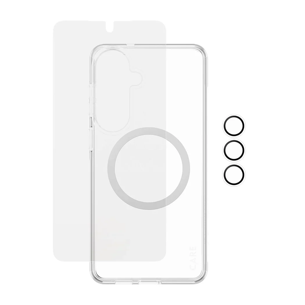PanzerGlass CARE 3 in 1 Bundle for Samsung Galaxy S26 Plus - Clear - Image 5