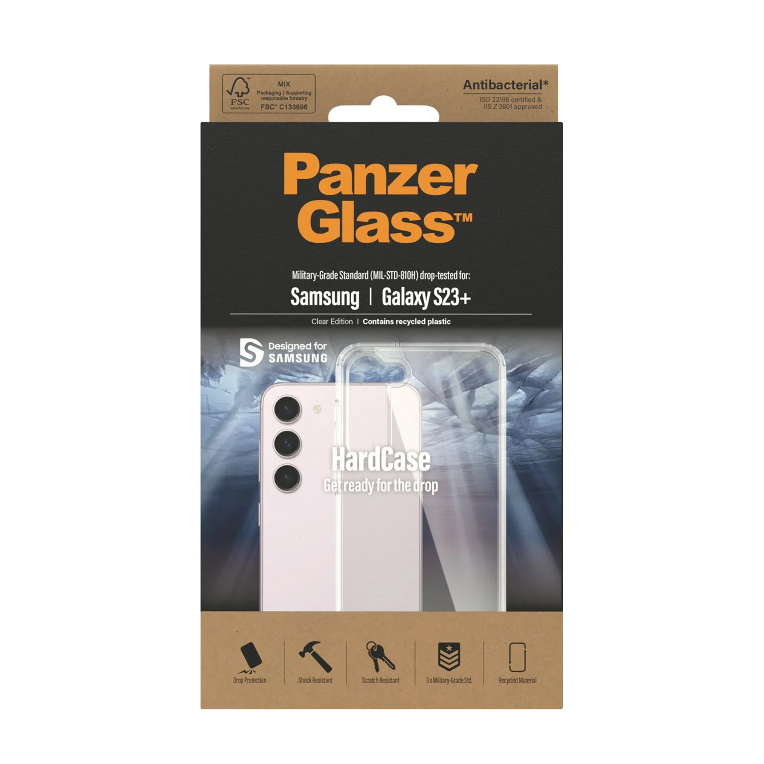 PanzerGlass HardCase Samsung S23 Plus - Clear - Image 2
