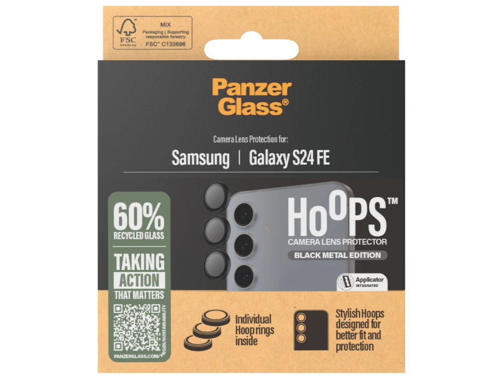 PanzerGlass Hoops Camera Lens Protector for Samsung Galaxy S24 FE - Image 2