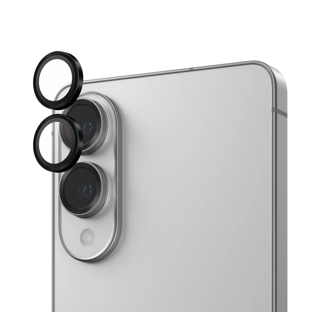 PanzerGlass Hoops Camera Lens Protector Samsung Galaxy S25 Edge - Black - Image 2