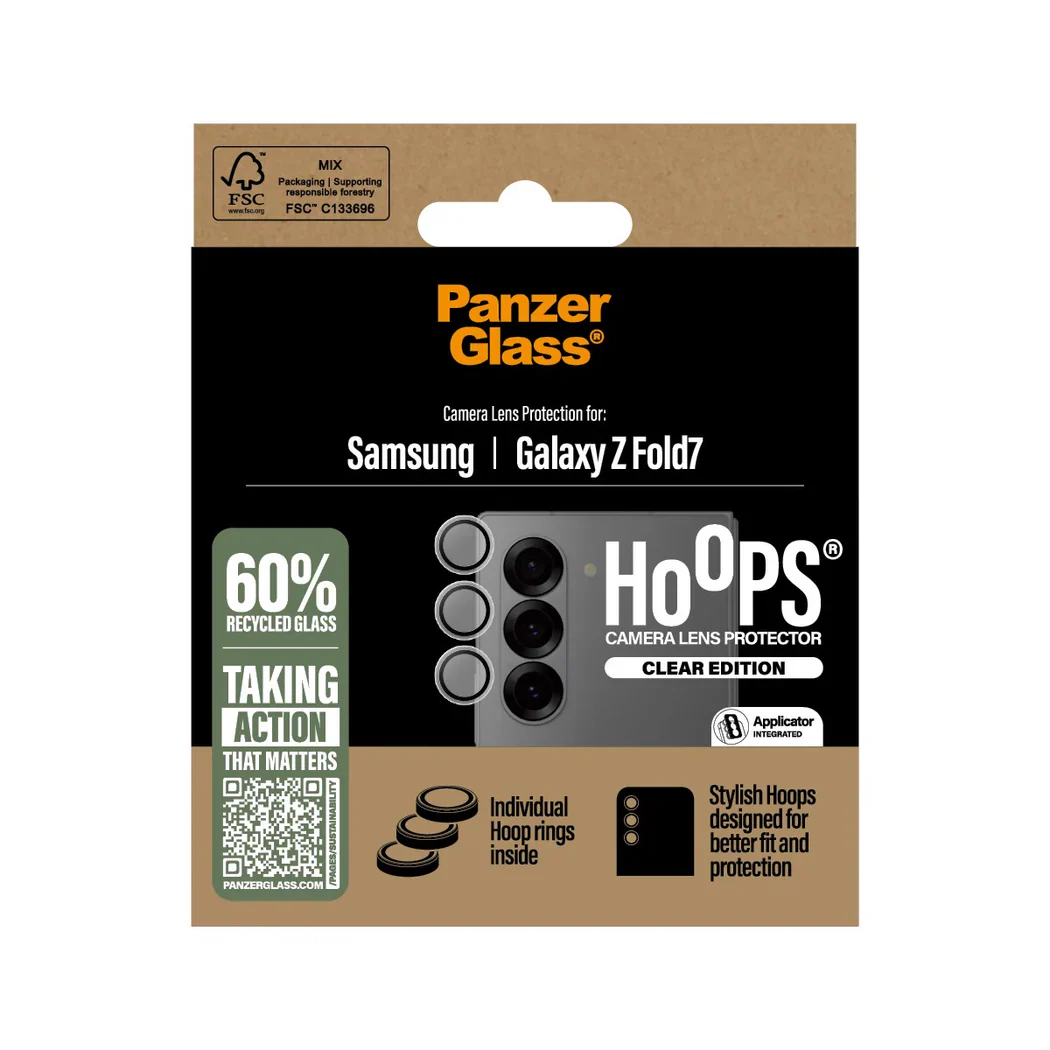 PanzerGlass Hoops Camera Lens Protector Samsung Galaxy Z Fold 7 - Image 3