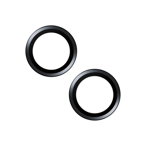PanzerGlass Hoops iPhone Camera Lens Protector for iPhone 15 and 15 Plus - Black - Image 4