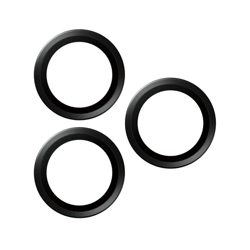 PanzerGlass Hoops Ceramic Camera Lens Protector iPhone 16 Pro and 16 Pro Max - Black - Image 4