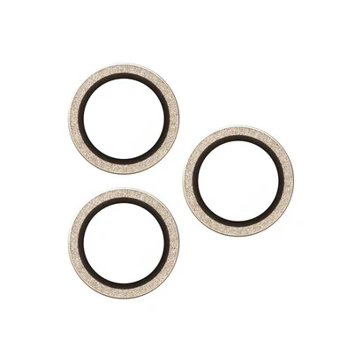 PanzerGlass Hoops® Lens Protector – iPhone 17 Pro / 17 Pro Max / 16 Pro / 16 Pro Max – Glitter Gold - Image 2