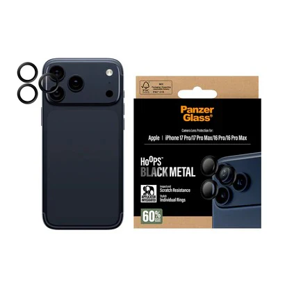 PanzerGlass Hoops® Lens Protector – iPhone 17 Pro / 17 Pro Max / 16 Pro / 16 Pro Max – Black - Image 3