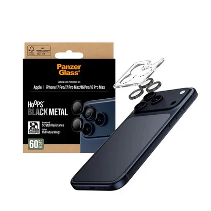 PanzerGlass Hoops® Lens Protector – iPhone 17 Pro / 17 Pro Max / 16 Pro / 16 Pro Max – Black - Image 4