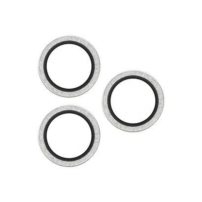 PanzerGlass Hoops® Lens Protector – iPhone 17 Pro / 17 Pro Max / 16 Pro / 16 Pro Max – Glitter Silver - Image 4