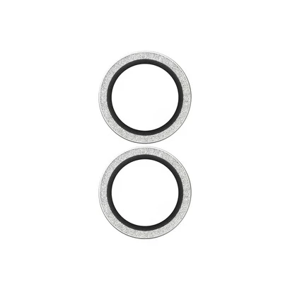PanzerGlass Hoops® Lens Protector – iPhone 17 Standard / 16 / 16 Plus – Glitter Silver - Image 4