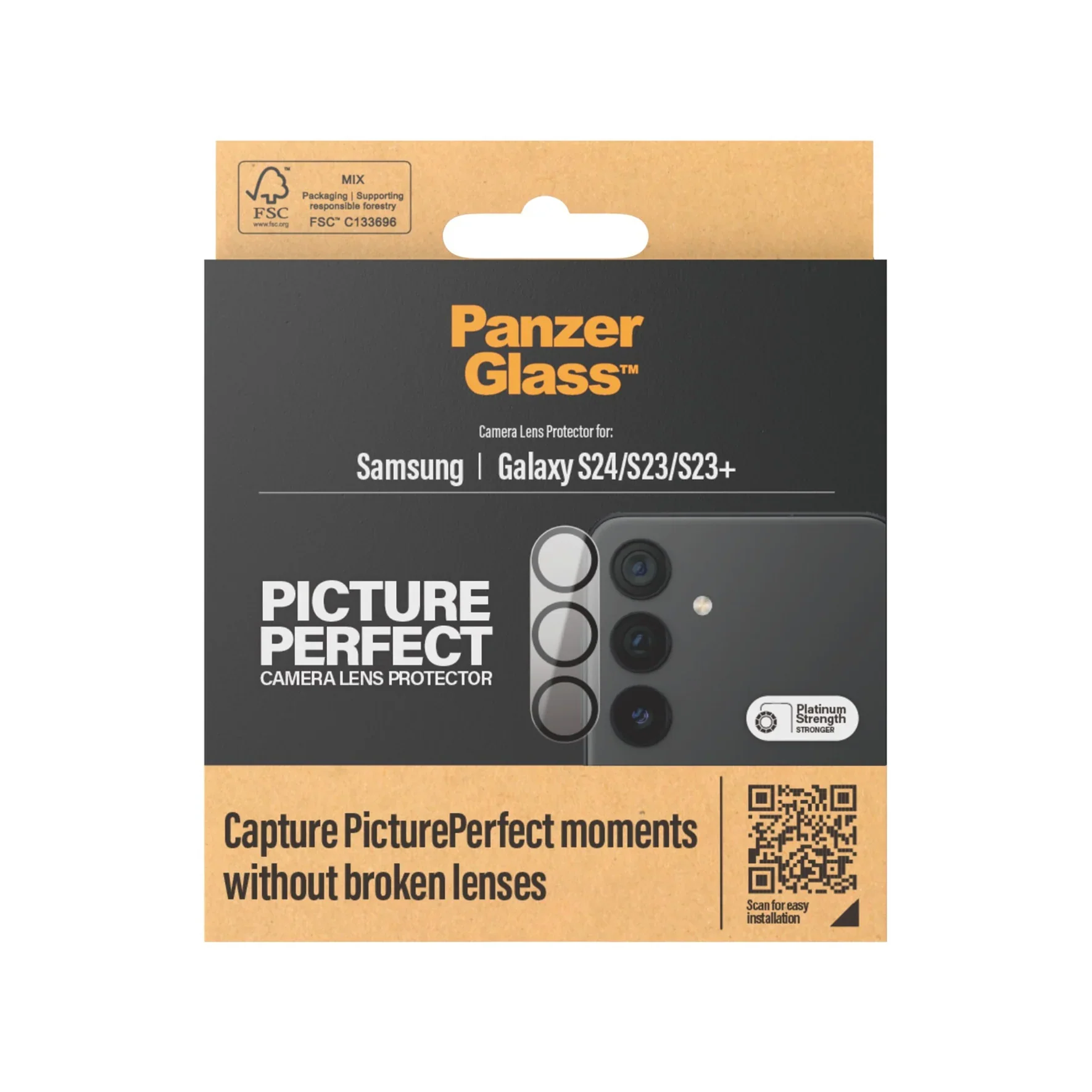 PanzerGlass PicturePerfect Camera Lens Protector Samsung Galaxy S24 - Image 3
