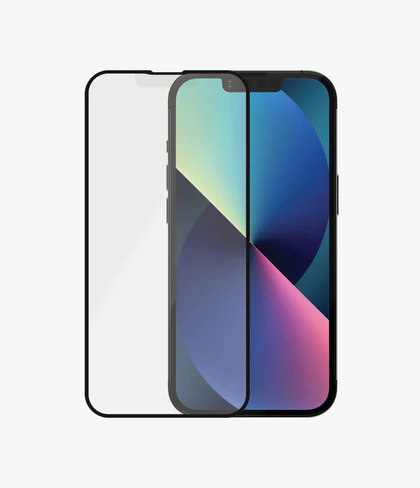 PanzerGlass Screen Guard iPhone 13 / 13 Pro 6.1 Anti-Glare Black Frame - Image 7