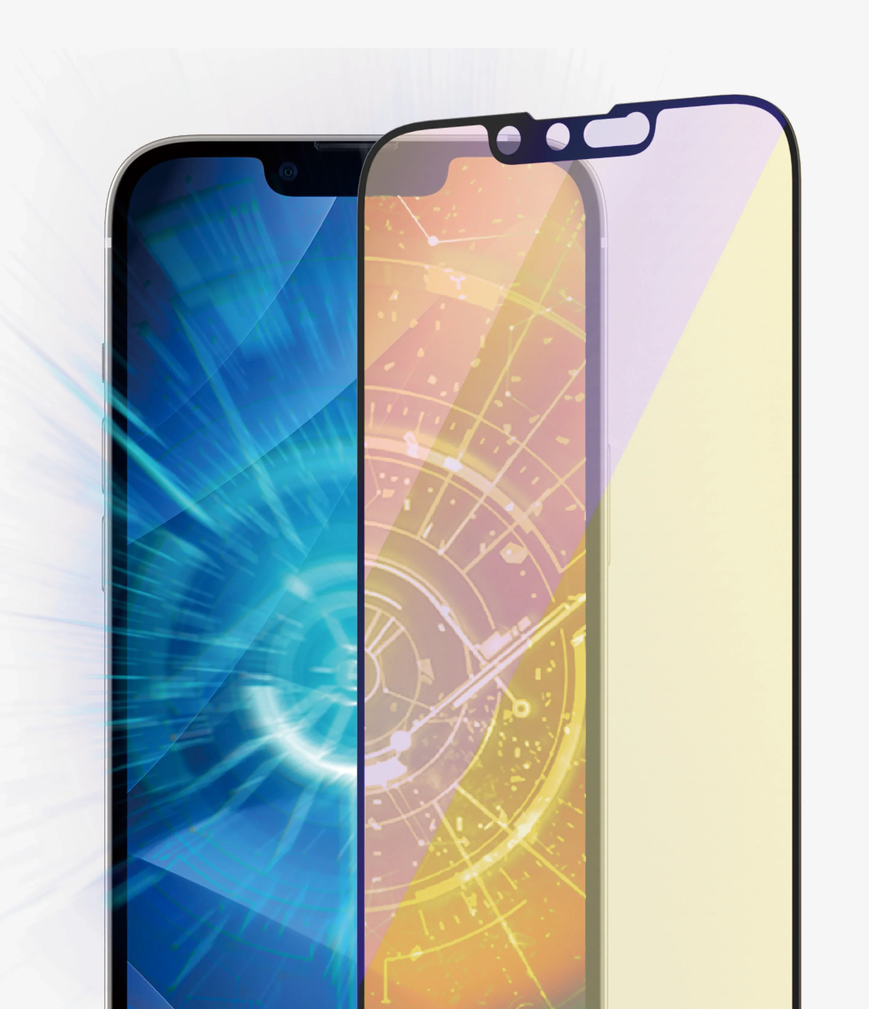 PanzerGlass Screen Guard Anti Bluelight iPhone 14 Pro 6.1 - Image 2