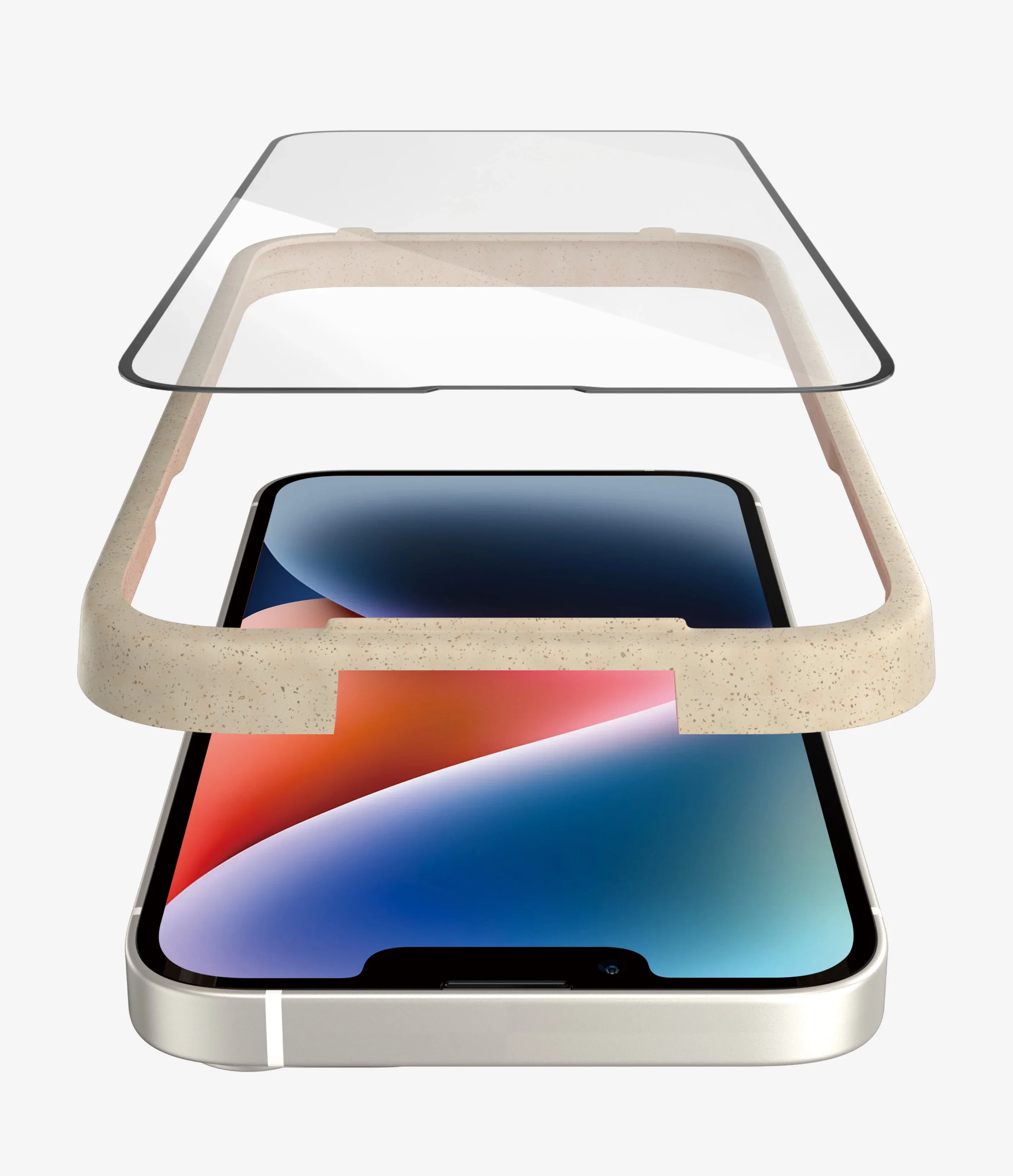 PanzerGlass Screen Guard Ultra Wide iPhone 16e \ 14 \ 13 \ 13 Pro 6.1 - Image 4