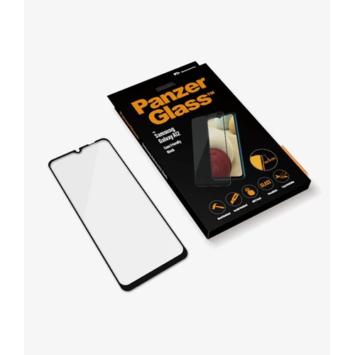 PanzerGlass Screen Guard Samsung Galaxy A12 - Clear Black - Image 3