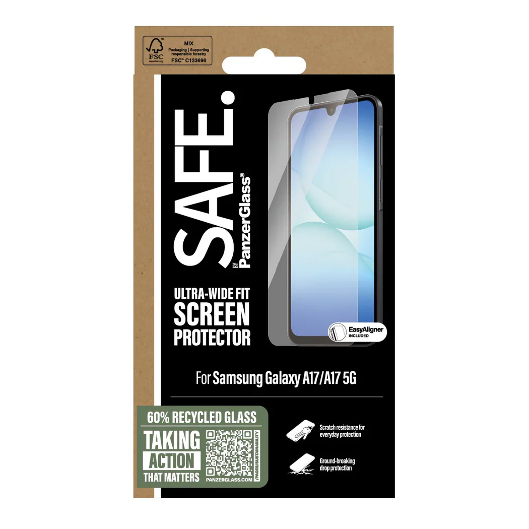 Panzerglass UWF Screen Guard Samsung Galaxy A17 - Clear - Image 3