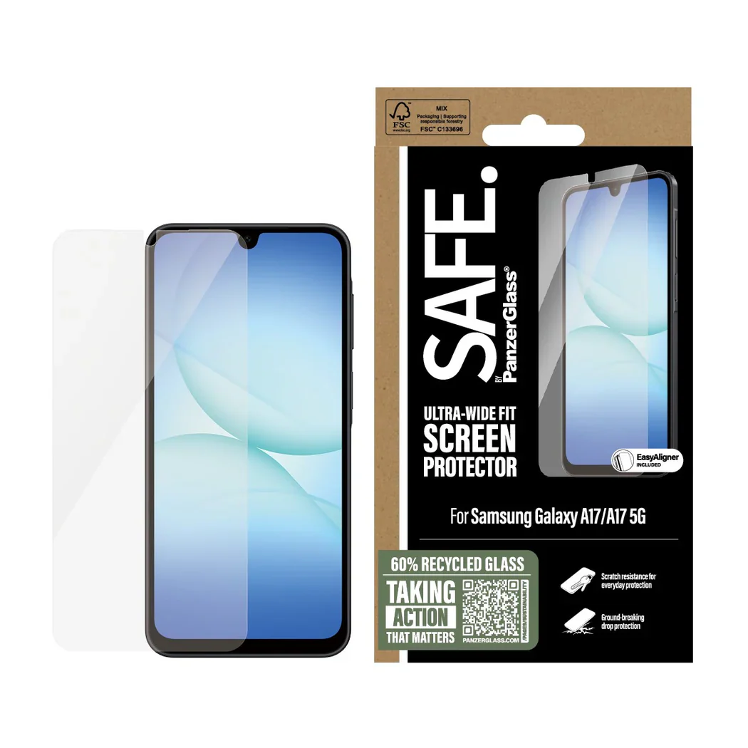 Panzerglass UWF Screen Guard Samsung Galaxy A17 - Clear - Image 4