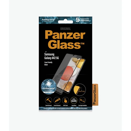 PanzerGlass Screen Protector Galaxy A42 5G Clear Black Frame - Image 2