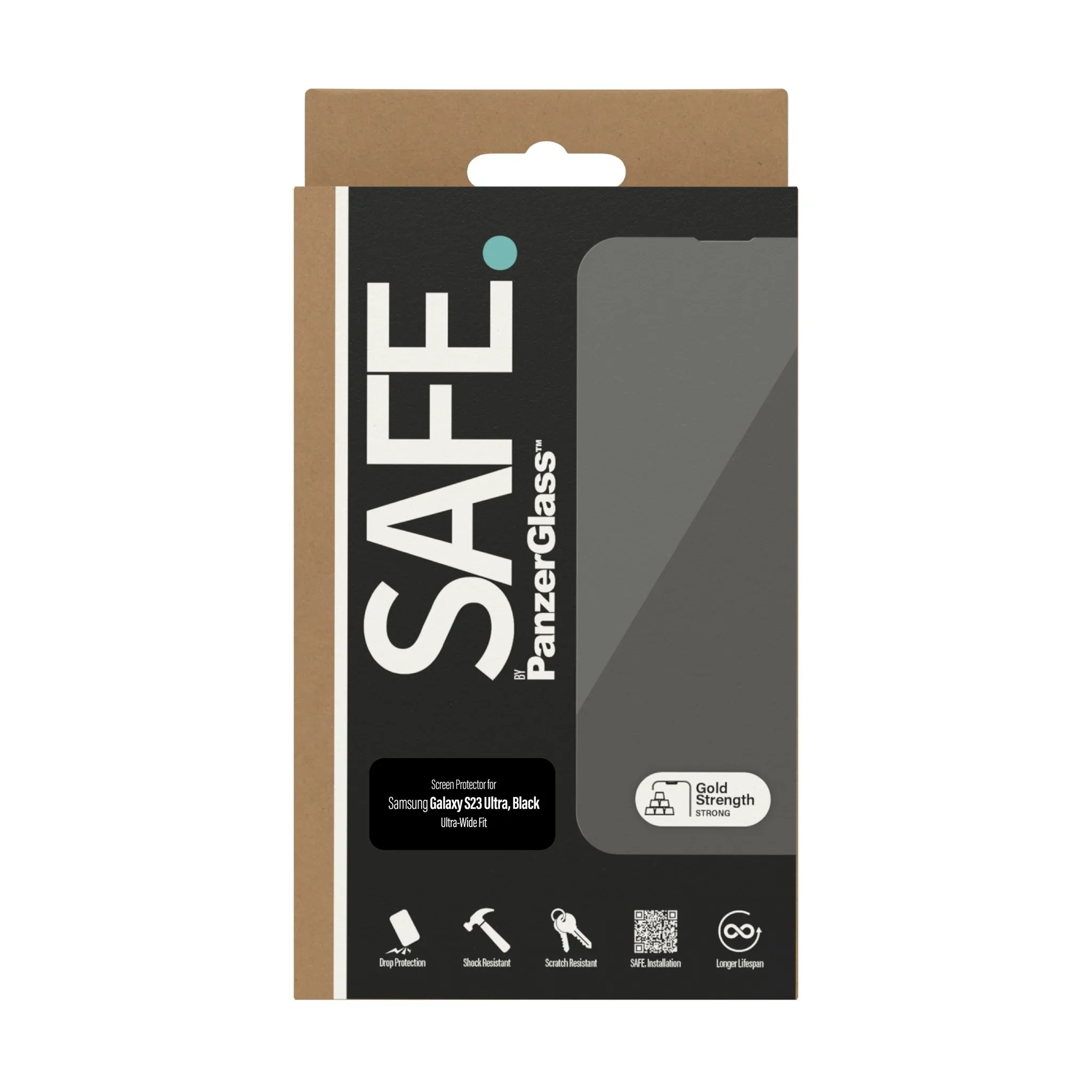 PanzerGlass Screen Guard (rPET Film) Samsung S23 Ultra 6.8 - Clear - Image 3