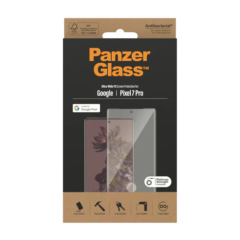 PanzerGlass Screen Guard Tempered Glass Pixel 7 Pro 6.7 inch - Image 3