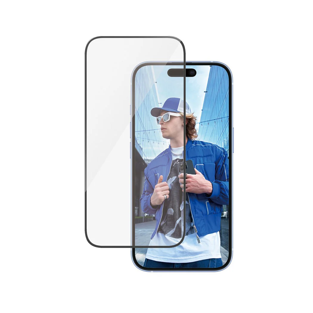 PanzerGlass Screen Guard Ultra Wide iPhone 16 / 15 Standard 6.1 - Clear - Image 4