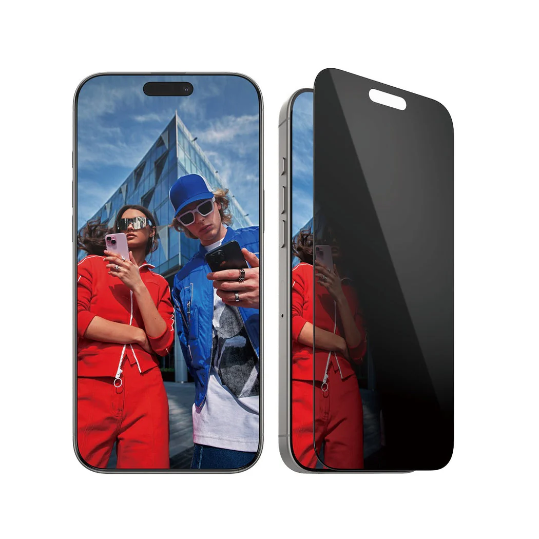 PanzerGlass Screen Guard UWF Privacy iPhone 16 Pro Max 6.9 - Tinted - Image 2
