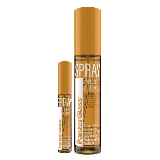 PanzerGlass SPRAY Twice A Day Bundle 100 ml & 8ml Anti Bacterial Screen Cleaner - Image 2