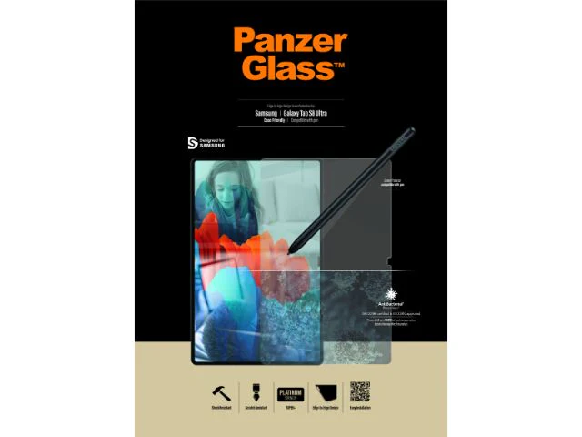 PanzerGlass Tempered Glass Samsung Galaxy Tab S8 Ultra / S9 Ultra / S10 Ultra 14.6 Inch - Clear - Image 2