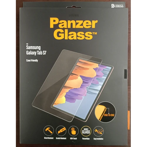 PanzerGlass Tempered Glass Samsung Galaxy Tab S8 & S7 11 Inch - Clear - Image 2