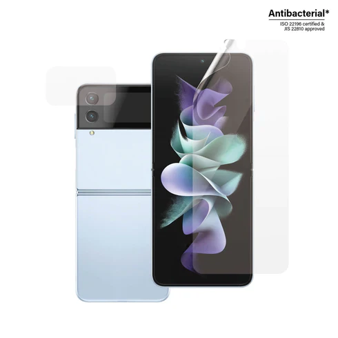 PanzerGlass TPU Film Screen Guard Scratch Resistance Samsung Z Flip 4 Clear - Image 3