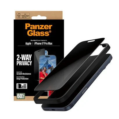 PanzerGlass Ultra Wide Fit Privacy Screen Protector iPhone 17 Pro Max - Image 5