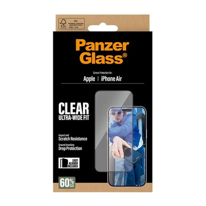 PanzerGlass UltraWide Fit Screen Protector iPhone 17 Air - Image 4