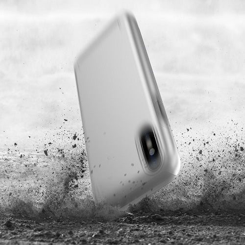 Patchworks Chroma Metalic Rugged Case for iPhone X - Silver / Black - Image 6