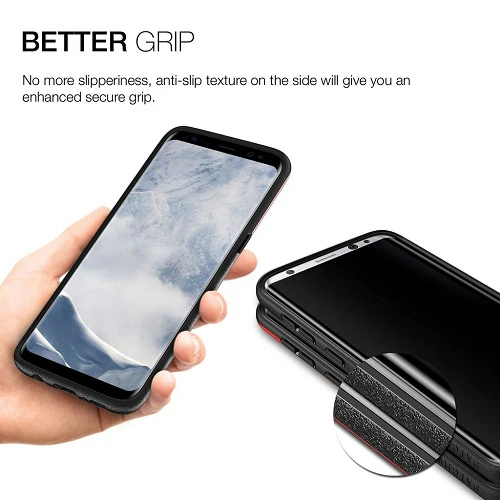 Patchworks ITG Level Rugged Case for Samsung Galaxy S8 Plus - Red - Image 3